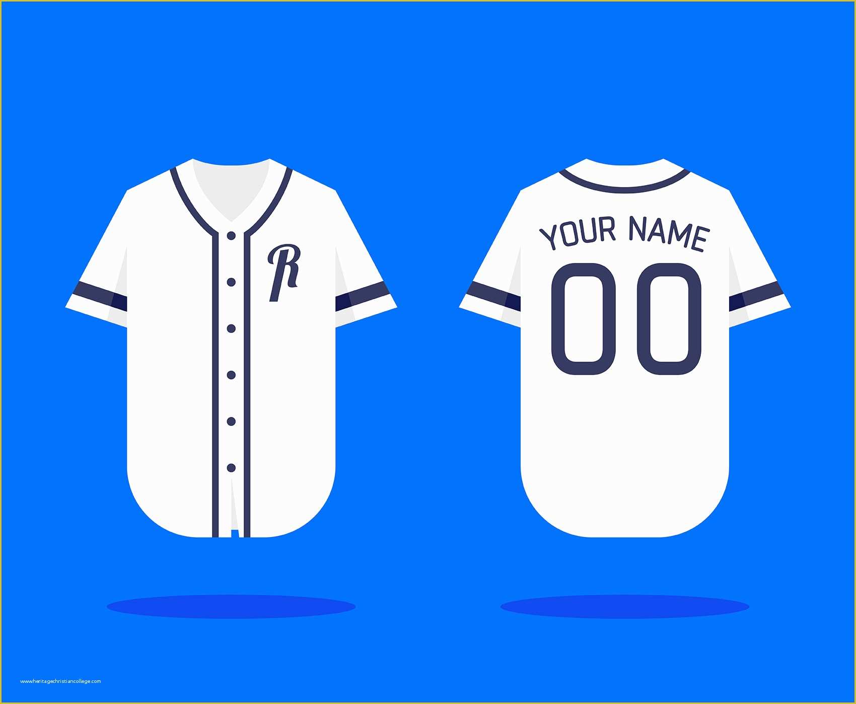 Baseball Jersey Vector Template Free Of Baseball Jersey Mockup Download Free Vector Art Stock