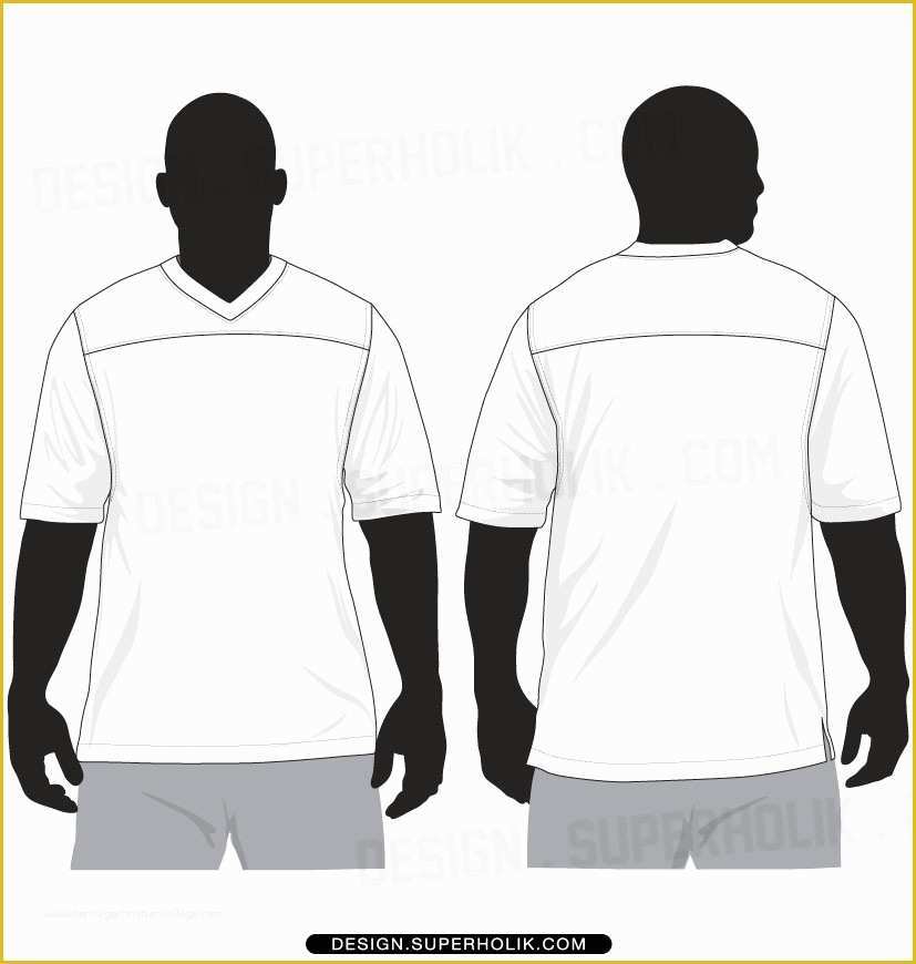 Baseball Jersey Vector Template Free Of Free Blank Football Uniform Paper Download Free Clip