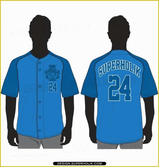 Baseball Jersey Vector Template Free Of Jersey