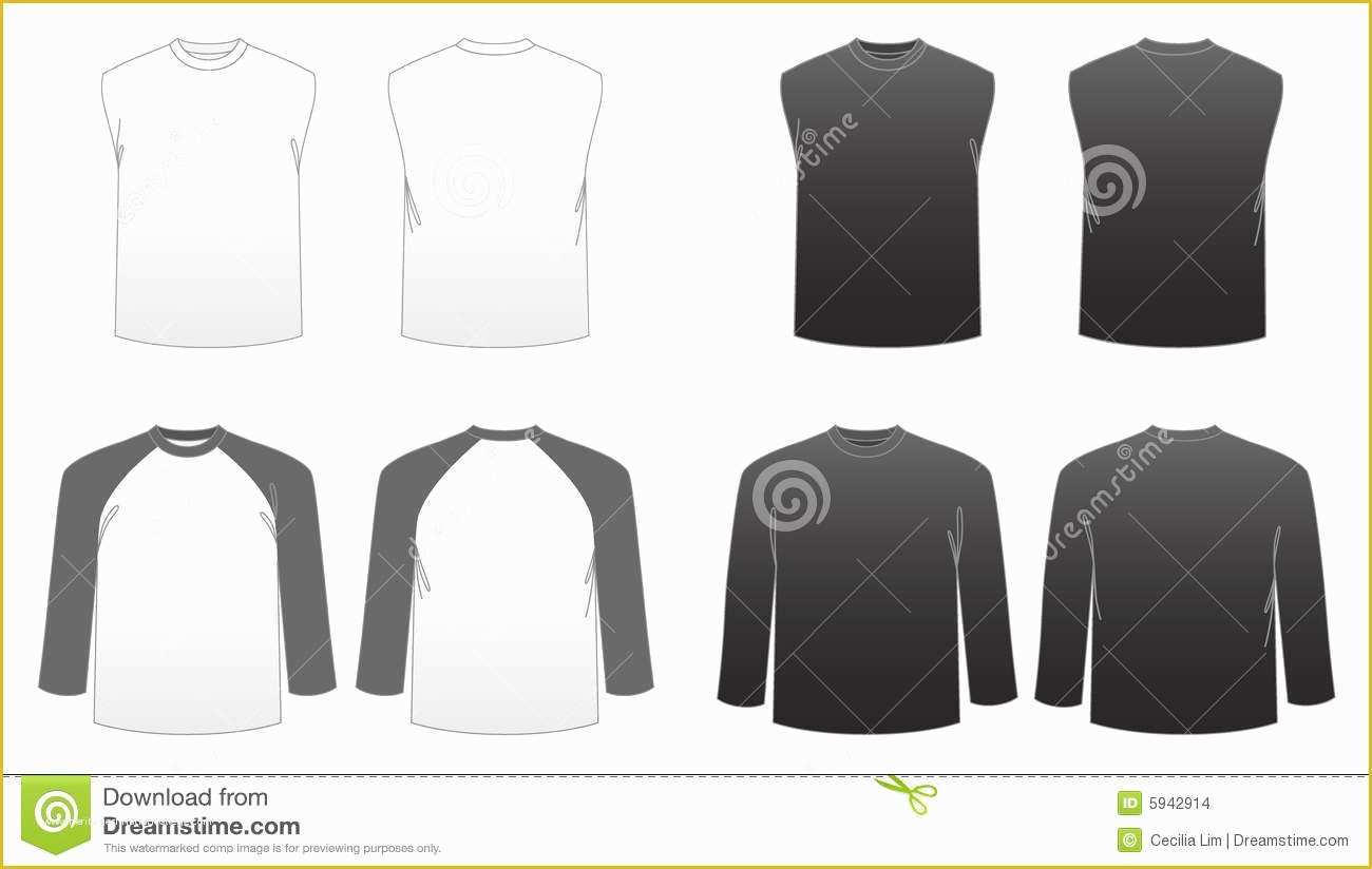 Baseball Jersey Vector Template Free Of Men S T Shirt Templates Series 3 Stock Vector Image