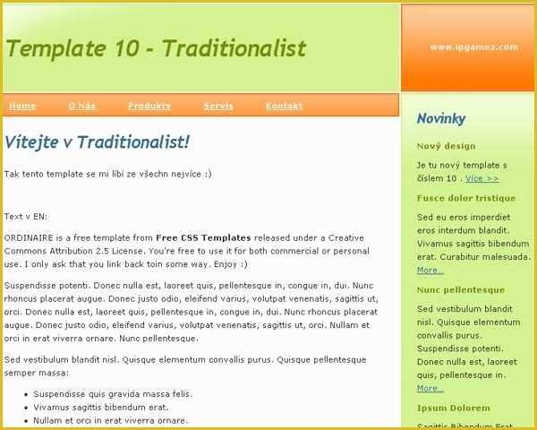 Basic Dreamweaver Templates Free Of Free Dreamweaver Templates – Dreamweaver Club with Regard