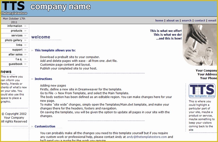 Basic Dreamweaver Templates Free Of How to Make A Template Dreamweaver Free software