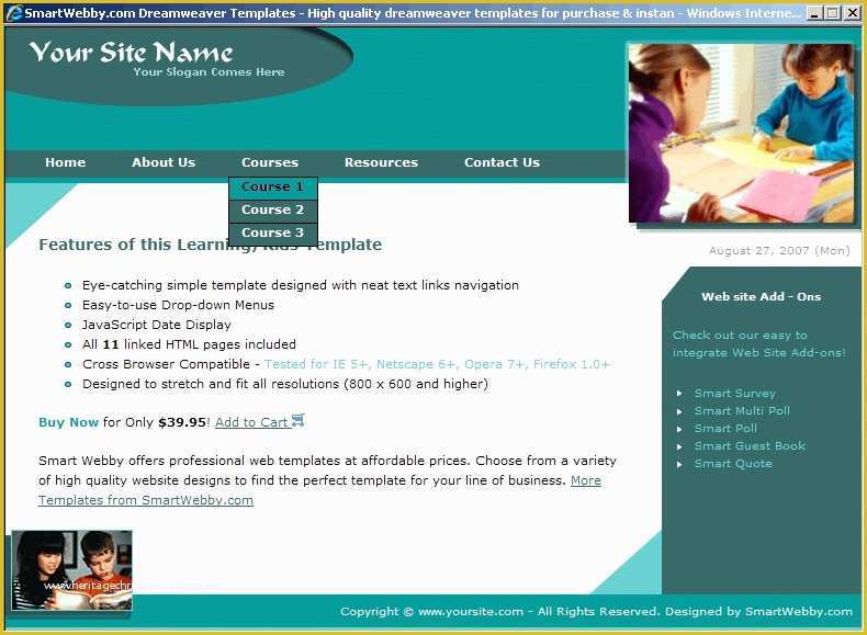 Basic Dreamweaver Templates Free Of Simple Website Templates Dreamweaver