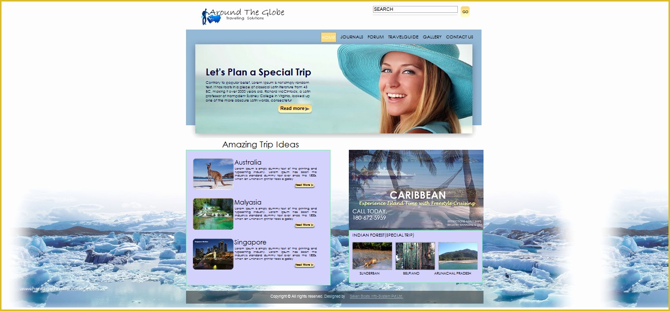 Basic HTML Website Templates Free Download Of Download Free Travel Website Template Free HTML Template