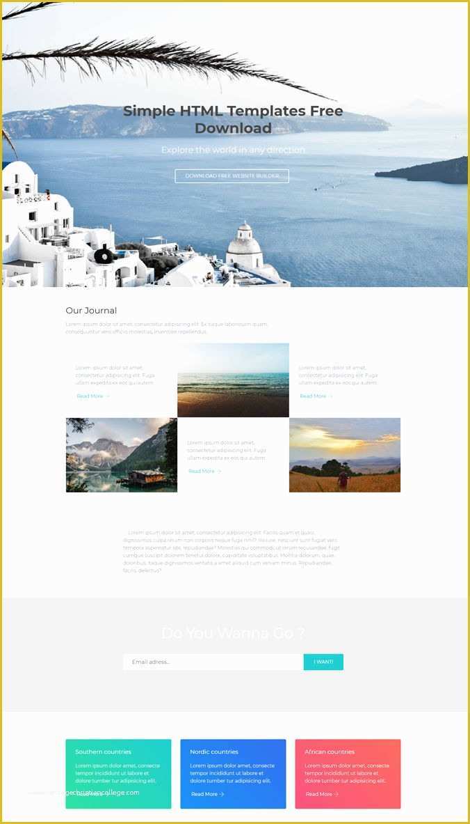Basic HTML Website Templates Free Download Of HTML Website Templates