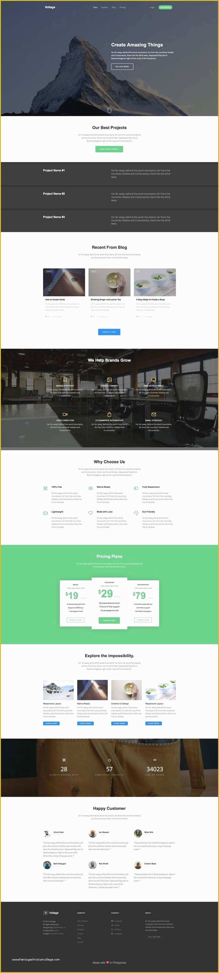 Basic HTML Website Templates Free Download Of New Basic Website Templates Bootstrap