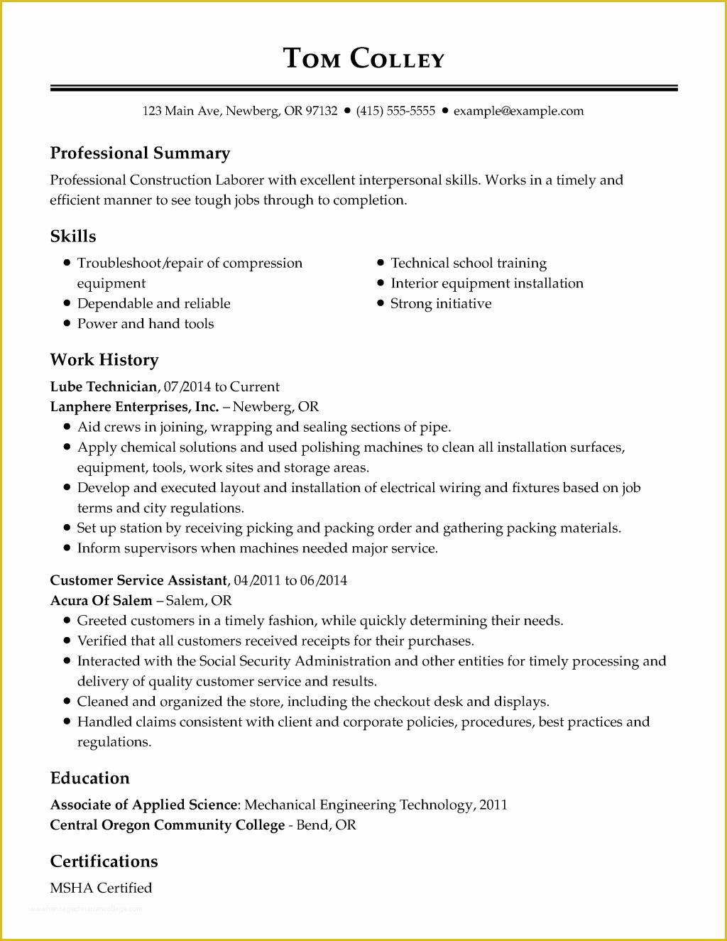 Basic Resume Template Download Free Of Resume and Template First Job Resume Builder Best and