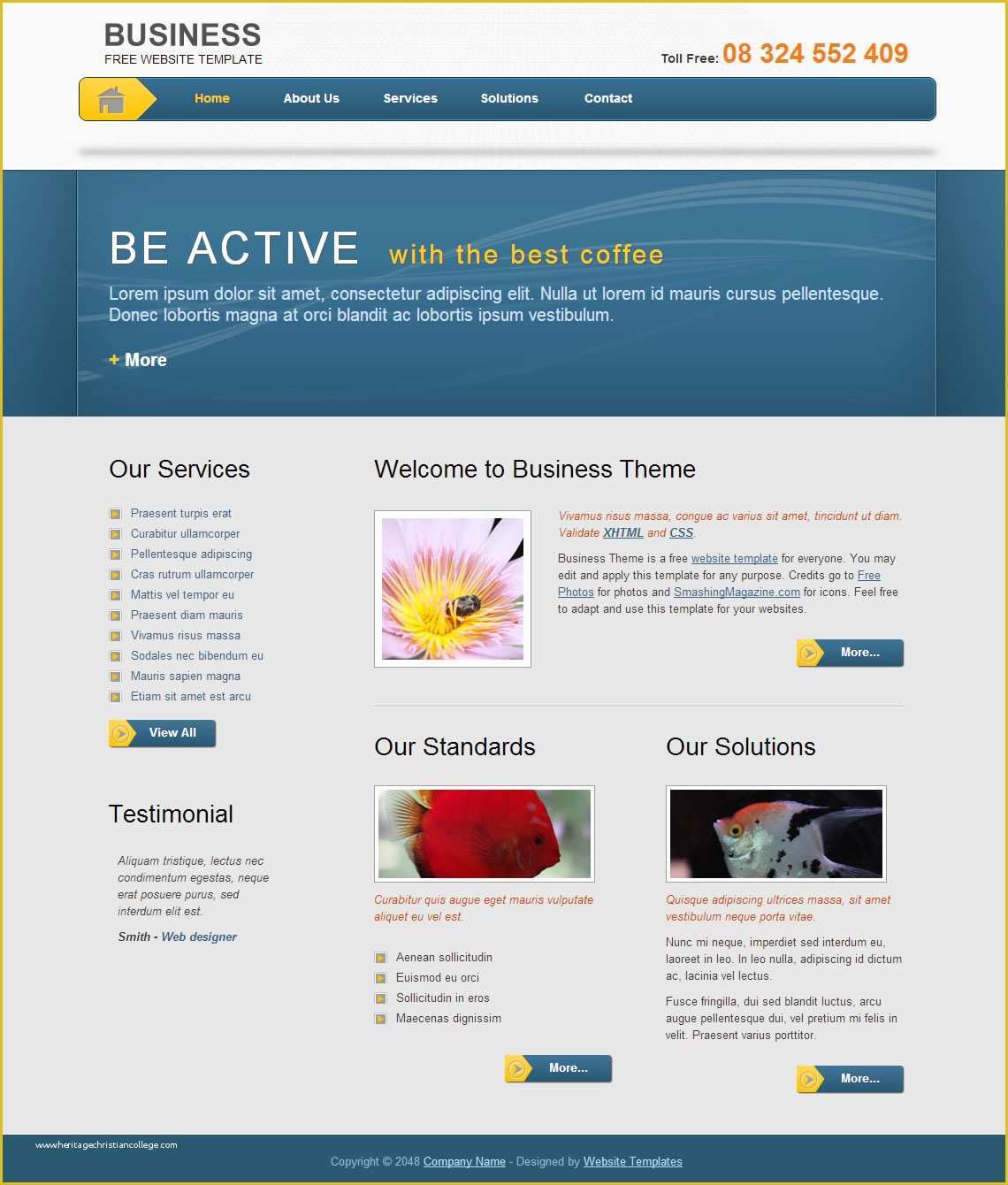 Basic Website Templates Free Download Of Business Template Free Templates