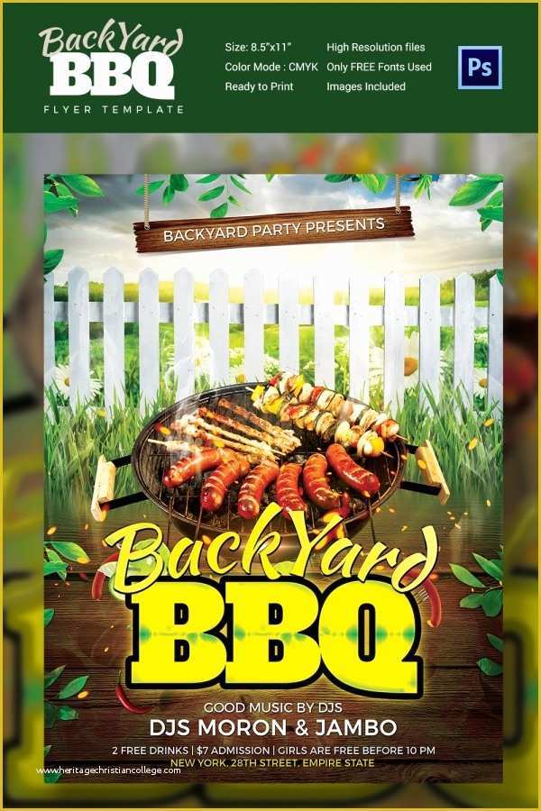 Bbq Flyer Template Free Of 28 Bbq Flyer Templates Free Word Pdf Psd Eps