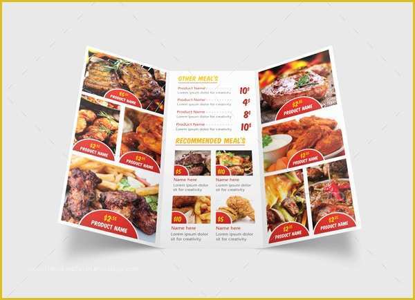 Bbq Menu Template Free Download Of 22 Printable Bbq Menu Templates Free & Premium Download