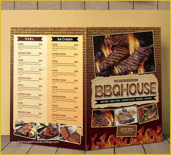 Bbq Menu Template Free Download Of Bbq Menu Templates – 27 Free Psd Epd Documents Download