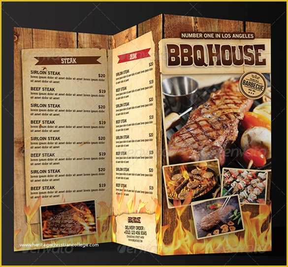 Bbq Menu Template Free Download Of Bbq Menu Templates – 27 Free Psd Epd Documents Download