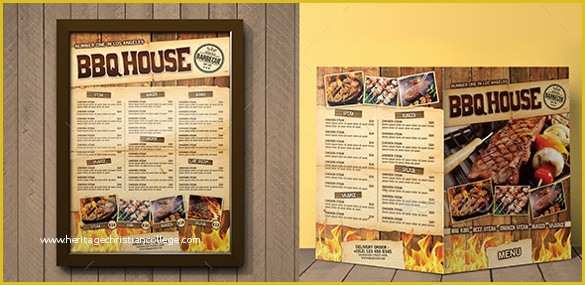 Bbq Menu Template Free Download Of Bbq Menu Templates – 27 Free Psd Epd Documents Download