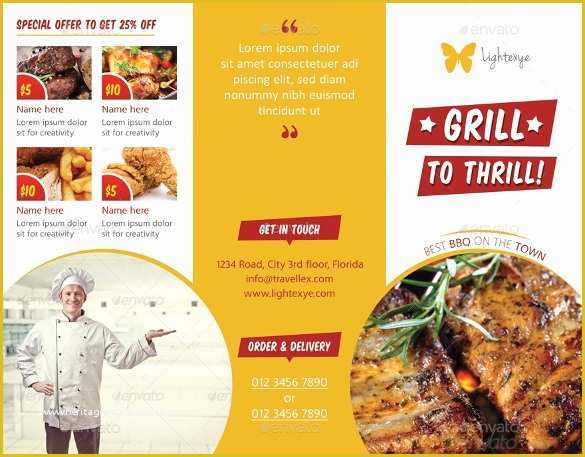 Bbq Menu Template Free Download Of Bbq Menu Templates – 27 Free Psd Epd Documents Download