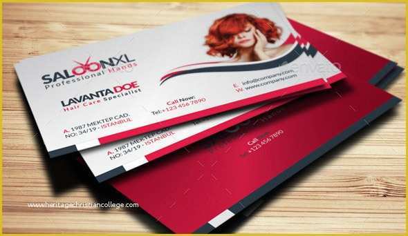 Beauty Business Cards Templates Free Of 15 Hair Salon Business Card Psds