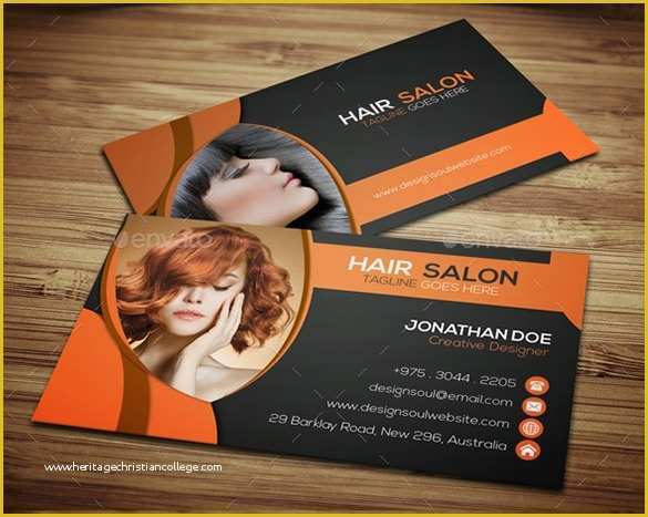 Beauty Business Cards Templates Free Of Beauty Business Card Templates Free 20 Best Beauty Salon