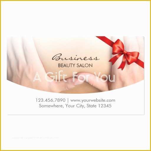 Beauty Business Cards Templates Free Of Spa Salon Business Card Templates