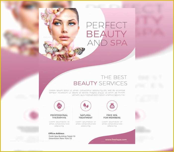 55 Beauty Flyers Templates Free