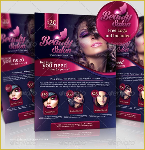 Beauty Flyers Templates Free Of 71 Beauty Salon Flyer Templates Free Psd Vector Designs