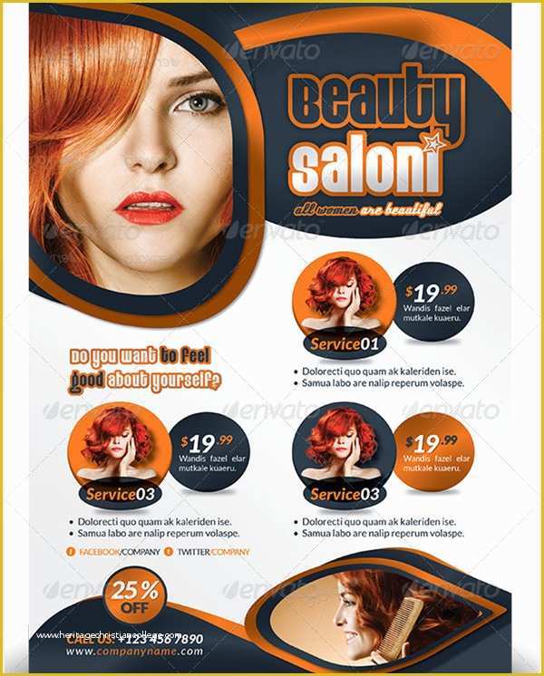 Beauty Flyers Templates Free Of 84 Beauty Salon Flyer Templates Psd Eps Ai