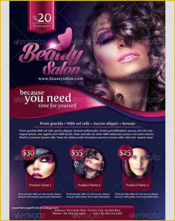 Beauty Flyers Templates Free Of 84 Beauty Salon Flyer Templates Psd Eps Ai