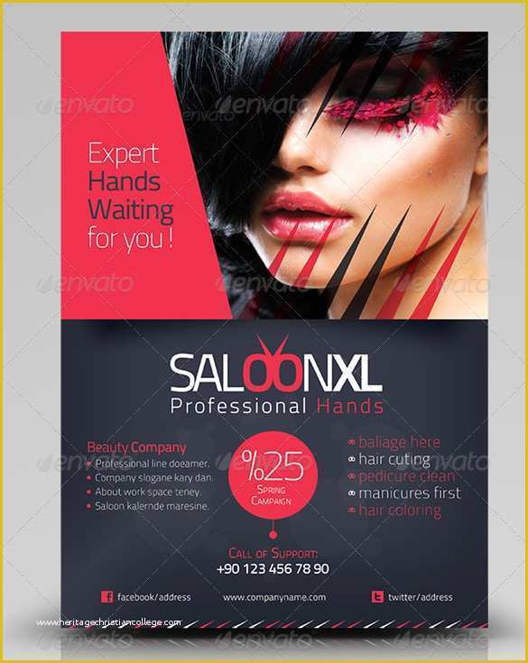 Beauty Flyers Templates Free Of 84 Beauty Salon Flyer Templates Psd Eps Ai