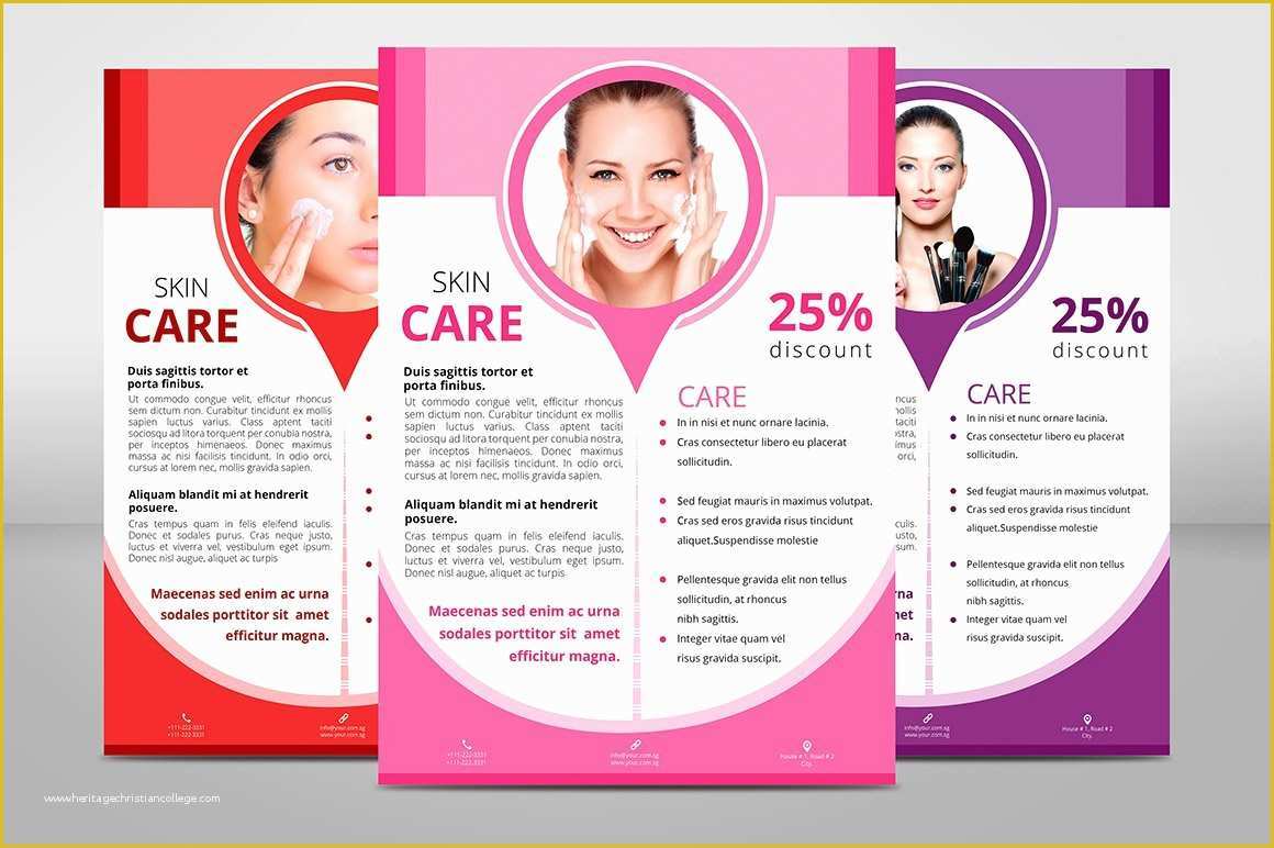 Beauty Flyers Templates Free Of Beauty Flyer Poster Flyer Templates Creative Market