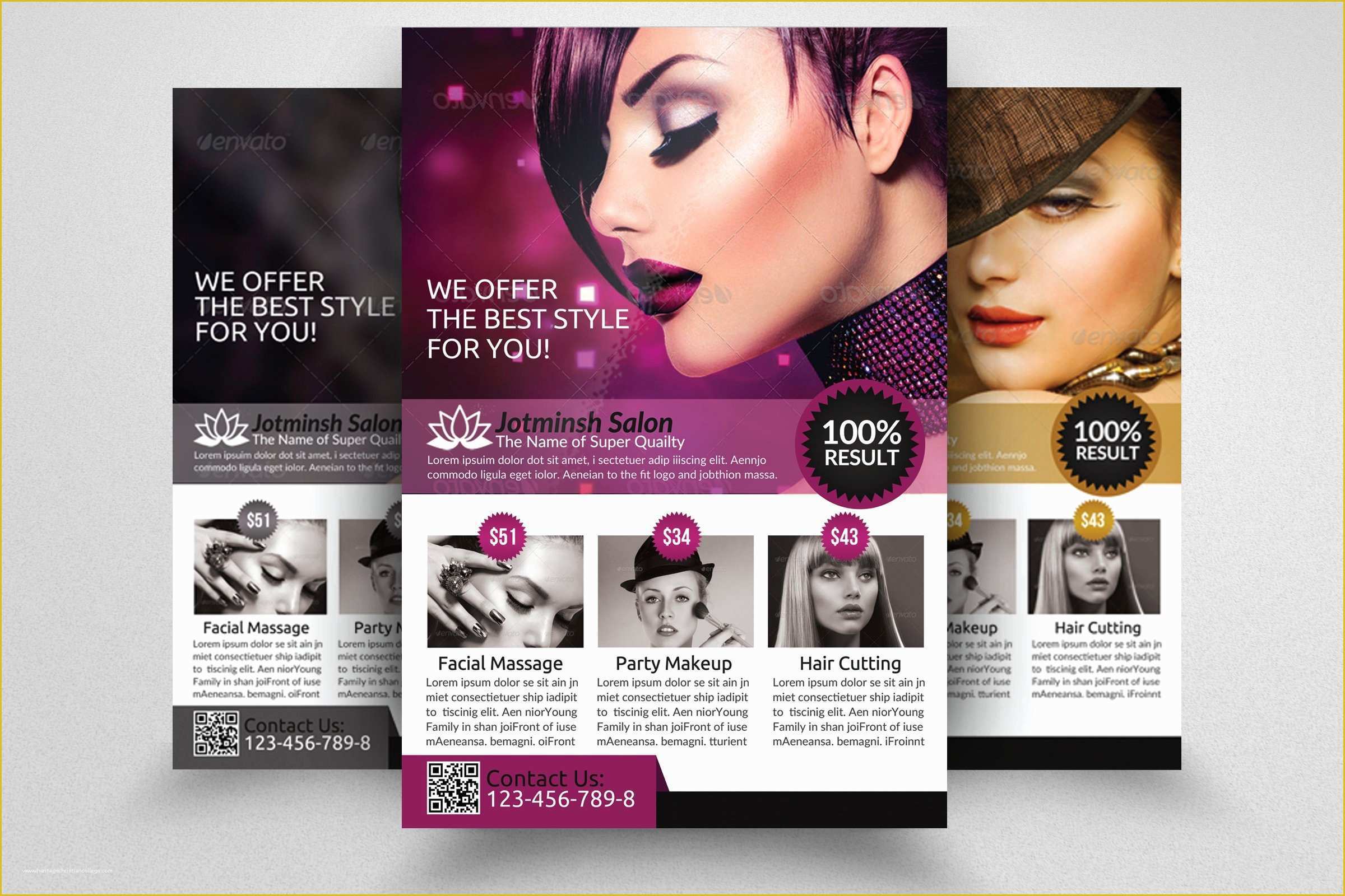 Beauty Flyers Templates Free Of Beauty Salon Flyer Template Flyer Templates Creative