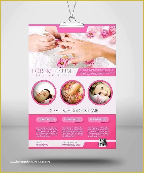 Beauty Flyers Templates Free Of Spa & Beauty Flyer Template Flyer Templates Creative