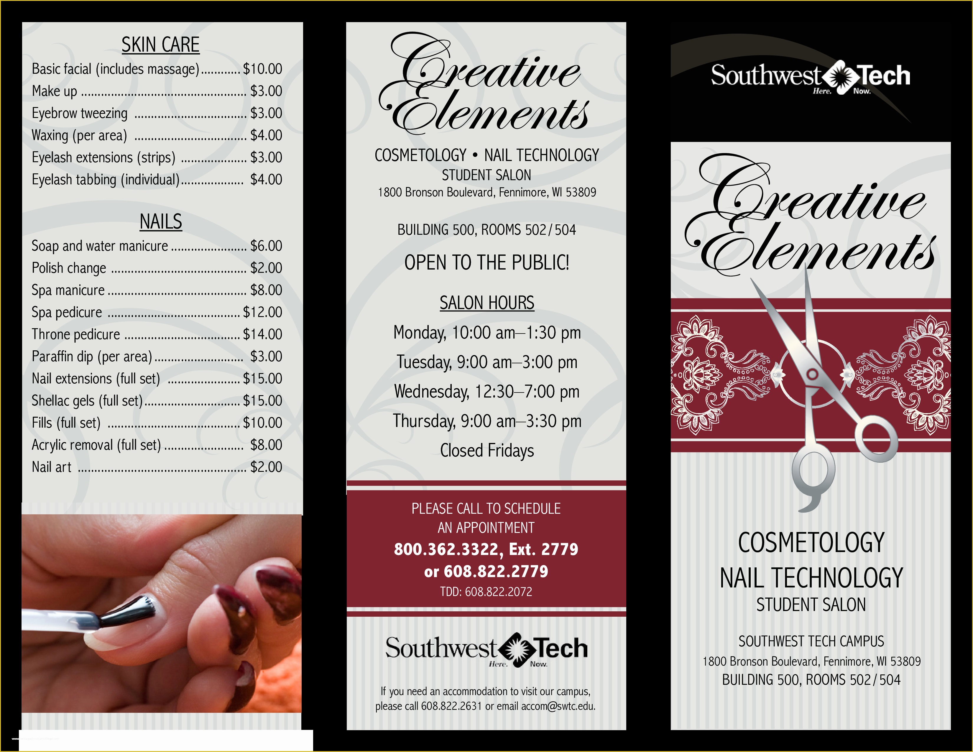 Beauty Price List Template Free Of Free Creative Elements Salon Price List