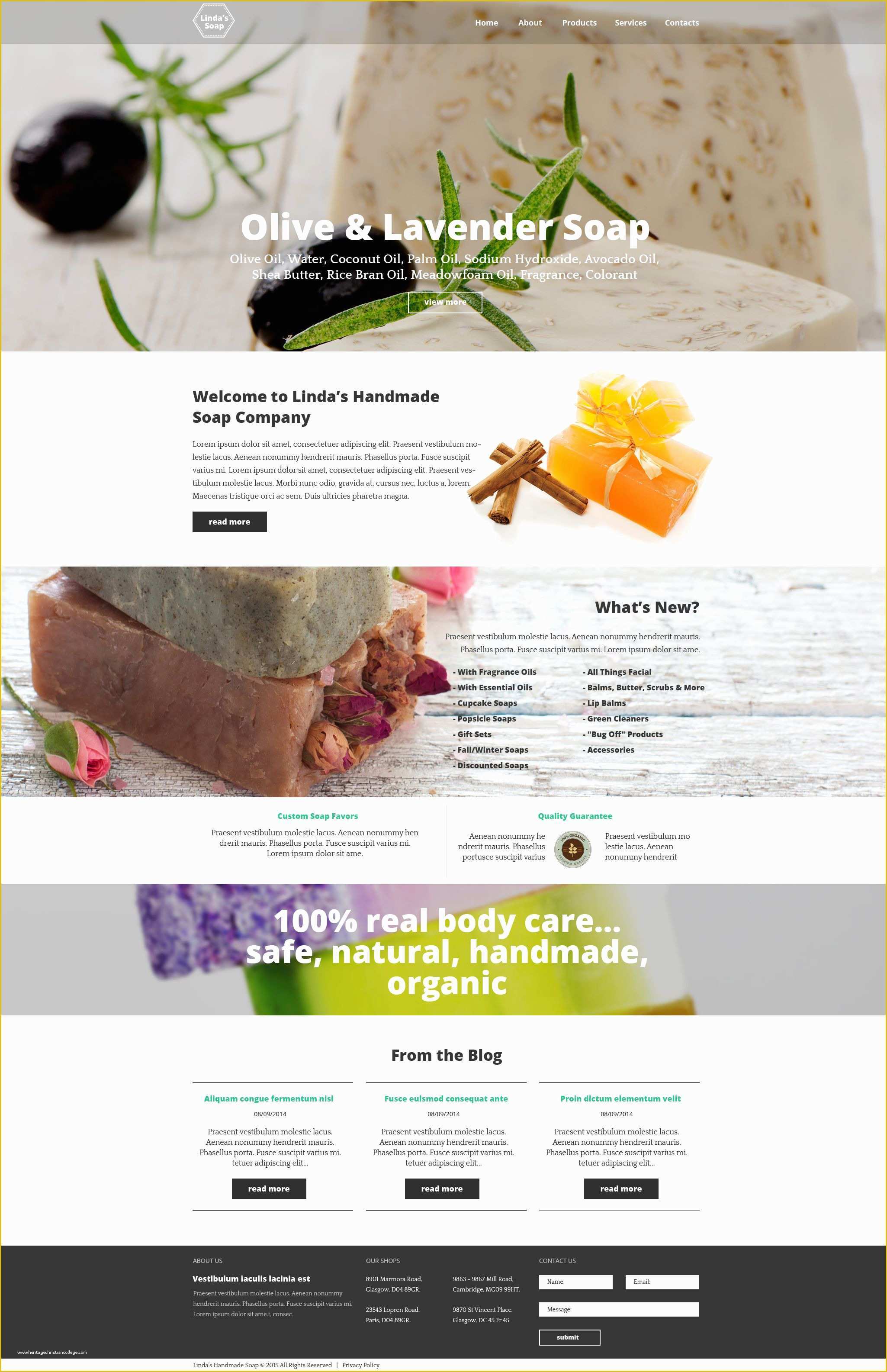Beauty Products Website Templates Free Download Of Cosmetics Store Responsive Website Template