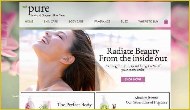 Beauty Products Website Templates Free Download Of Health & Beauty Website Templates Line Store