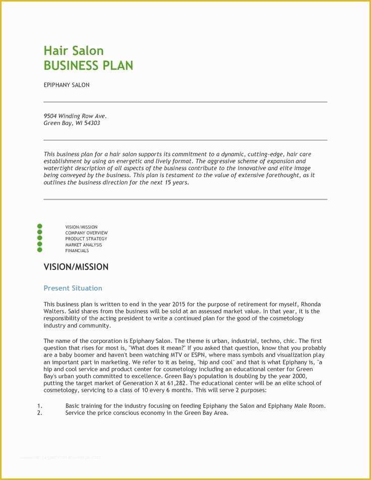 Beauty Salon Business Plan Template Free Of Best 25 Hair Salon Business Plan Ideas On Pinterest