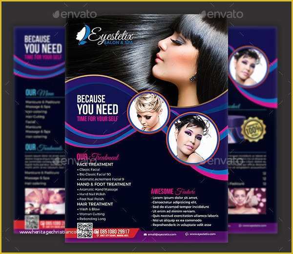 Beauty Salon Flyer Templates Free Download Of 31 Beauty Salon Flyer Templates Free & Premium Download