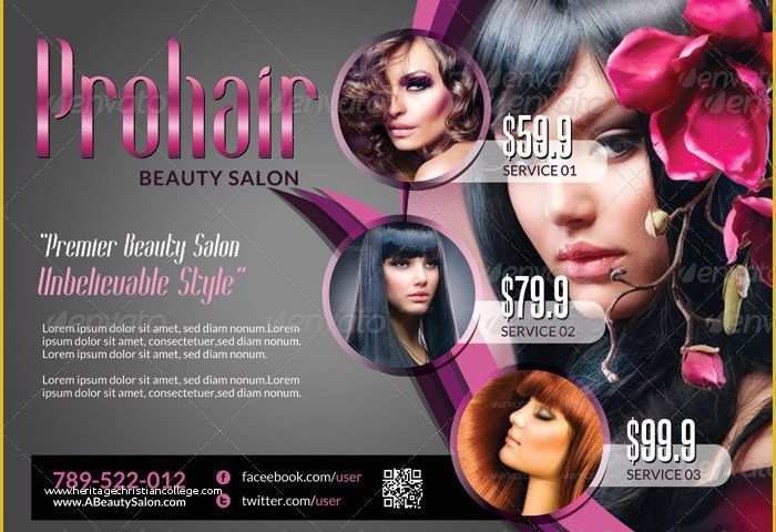 Beauty Salon Flyer Templates Free Download Of Hair Salon Flyer Templates I Beauty Salon Flyer