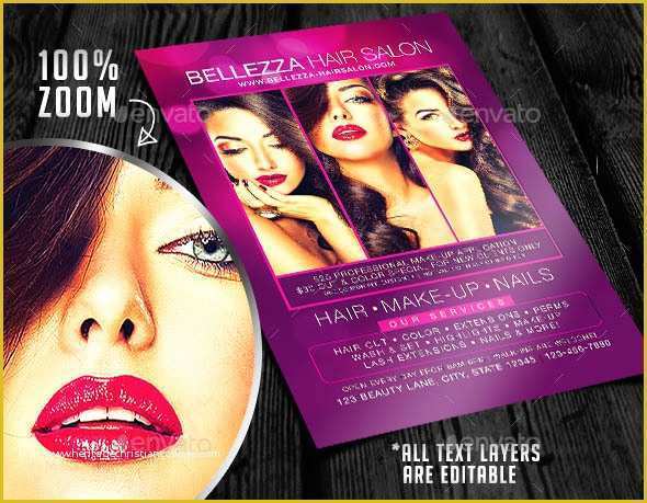 Beauty Salon Flyer Templates Free Of 27 Cool Flyers Templates for Barber Shop – Desiznworld