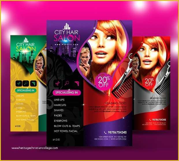 Beauty Salon Flyer Templates Free Of 29 Hair Salon Flyer Templates and Designs Word Psd Ai