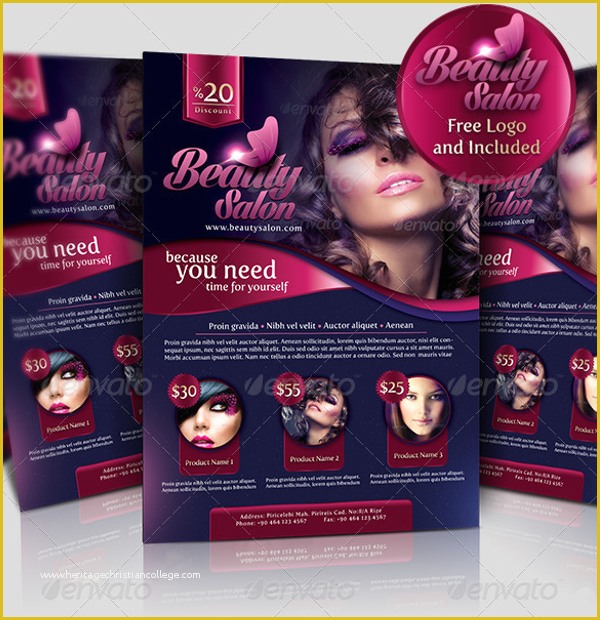 Beauty Salon Flyer Templates Free Of 71 Beauty Salon Flyer Templates Free Psd Vector Designs