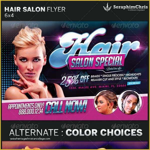 Beauty Salon Flyer Templates Free Of Beauty Salon Flyer Template Repliquemontres