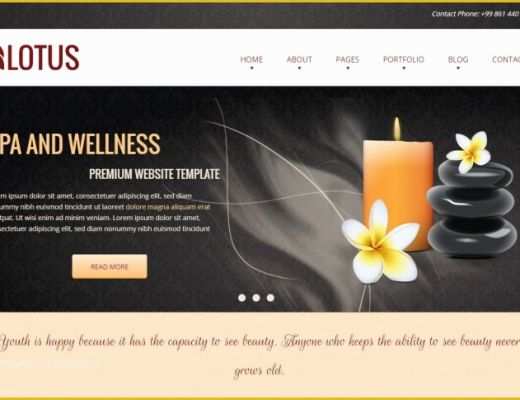 Beauty Spa Responsive Website Template Free Download Of 10 Best Massage Salon Website Templates &amp; themes