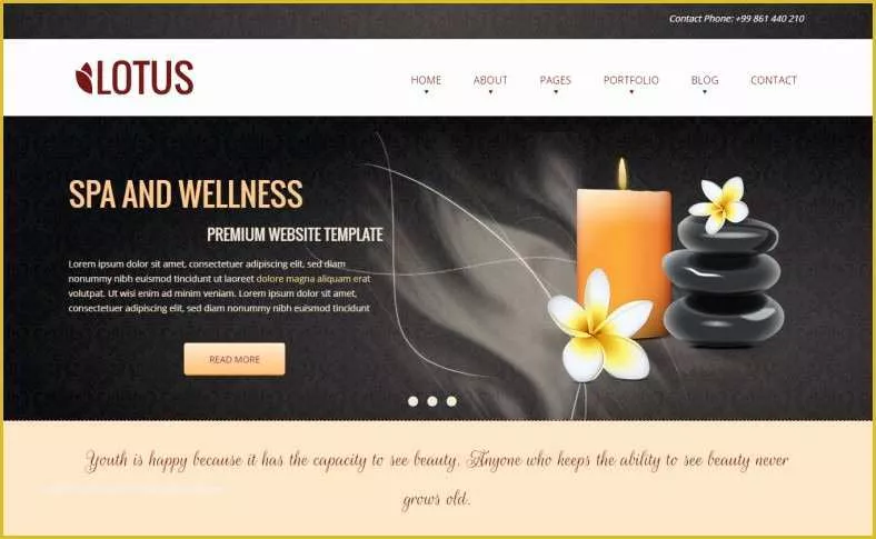 41 Beauty Spa Responsive Website Template Free Download