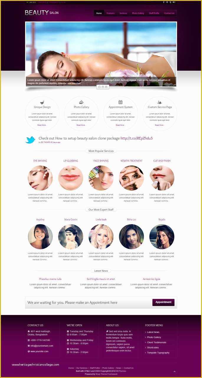 Beauty Spa Responsive Website Template Free Download Of 15 Wordpress themes for Spa and Beauty Salons