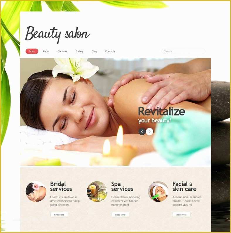 Beauty Spa Responsive Website Template Free Download Of 21 Beauty Salon Joomla themes & Templates