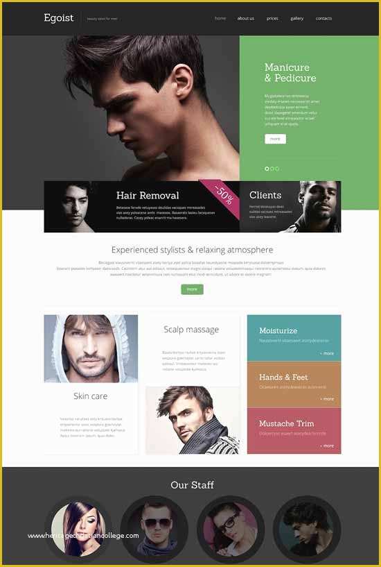 Beauty Spa Responsive Website Template Free Download Of 50 Best Beauty Salon Website Templates Free & Premium