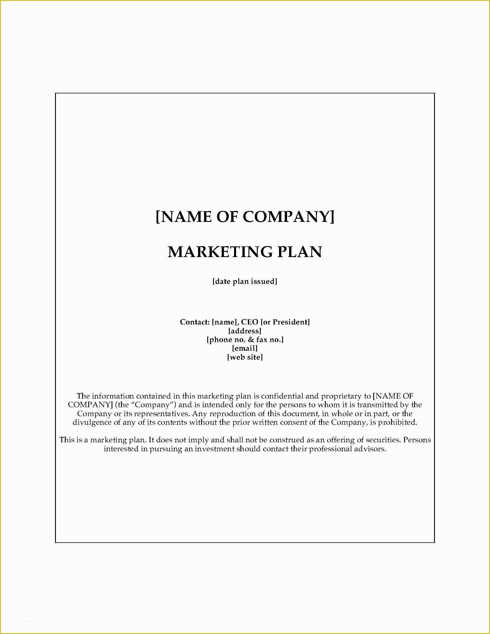 Bed and Breakfast Business Plan Template Free Of Bed and Breakfast Marketing Plan