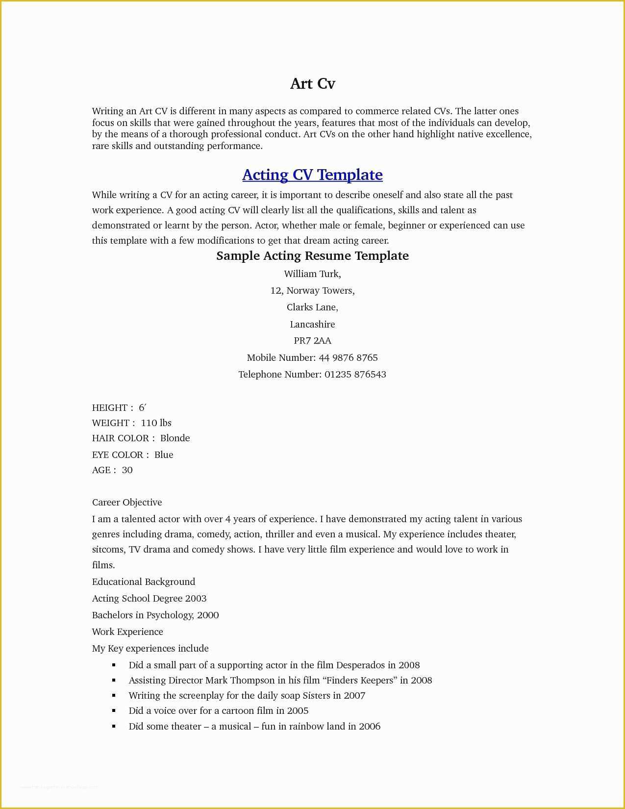 Beginner Resume Templates Free Of 35 Fast Beginner Resume Examples Si A – Resume Samples