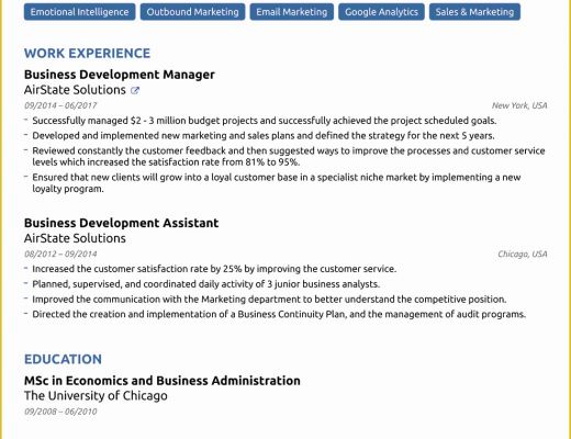 Beginner Resume Templates Free Of 8 Best Line Resume Templates Of 2018 [download &amp; Customize]
