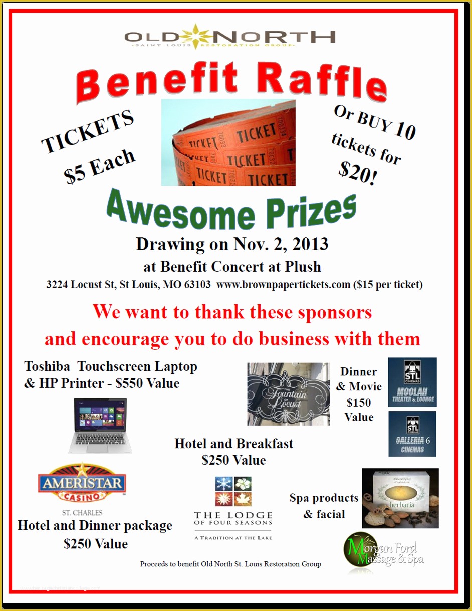 Benefit Ticket Template Free Of 7 Best Of Make A Benefit Flyer Benefit Raffle