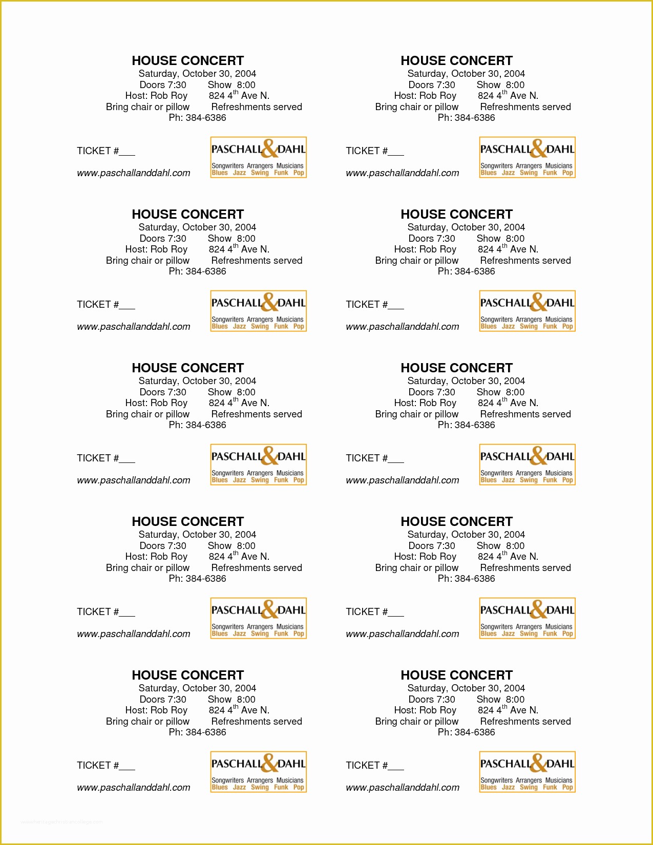 Benefit Ticket Template Free Of 8 Best Of Bbq Tickets Template Chicken Bbq Ticket