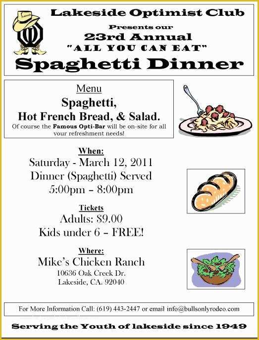 Benefit Ticket Template Free Of 8 Best Of Spaghetti Dinner Fundraiser Ticket